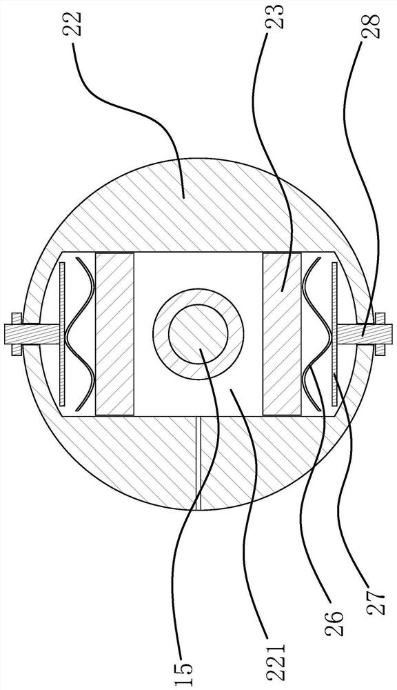 An elevator traction machine