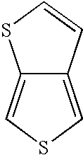 Heterocyclic fused imidazolone, dioxolone, imidazolethione and dioxolethione monomers