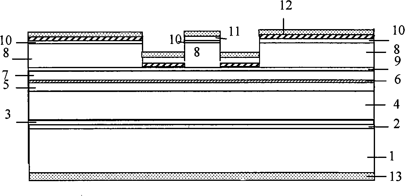 Production method of quantum well edge-emission semiconductor laser