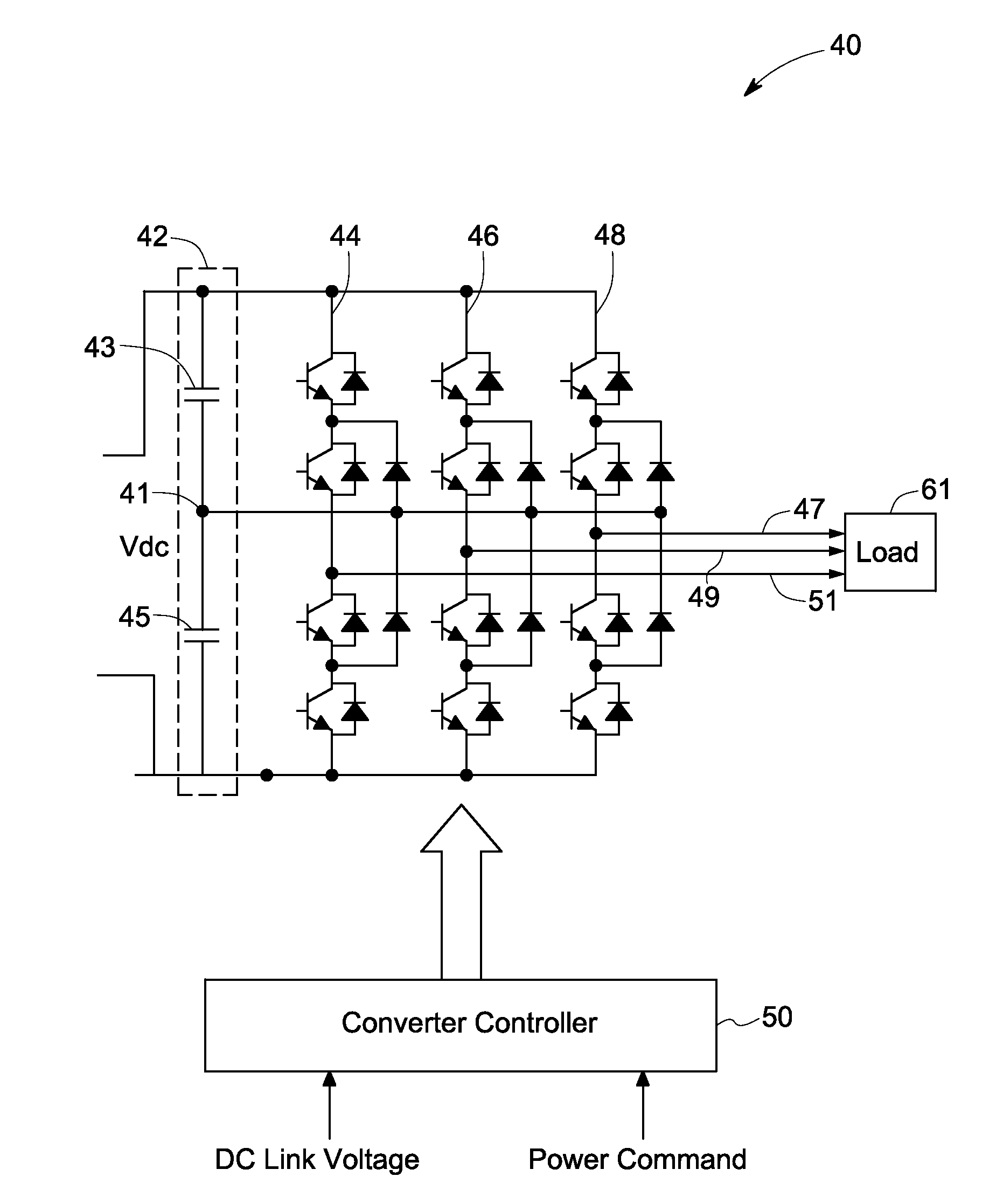 Dc-link voltage balancing system and method for multilevel converters