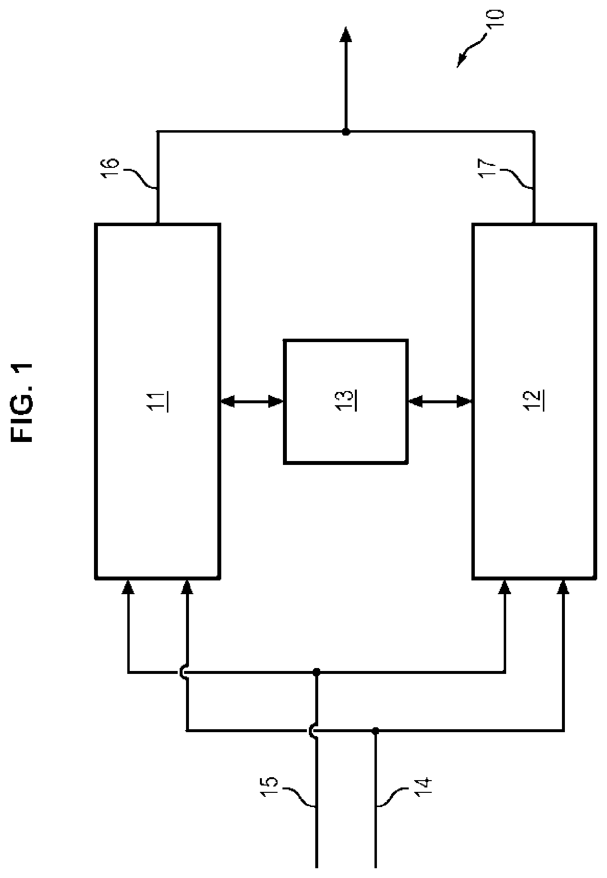 Partially redundant electronic control system