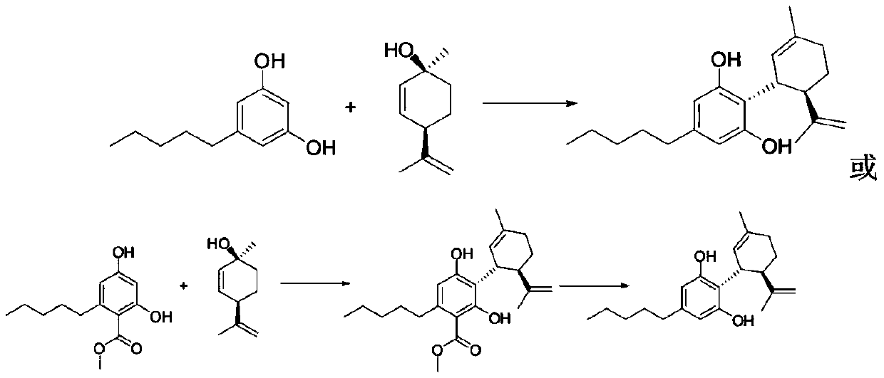 Synthesis process of trans-menthyl-2, 8-diene-1-ol