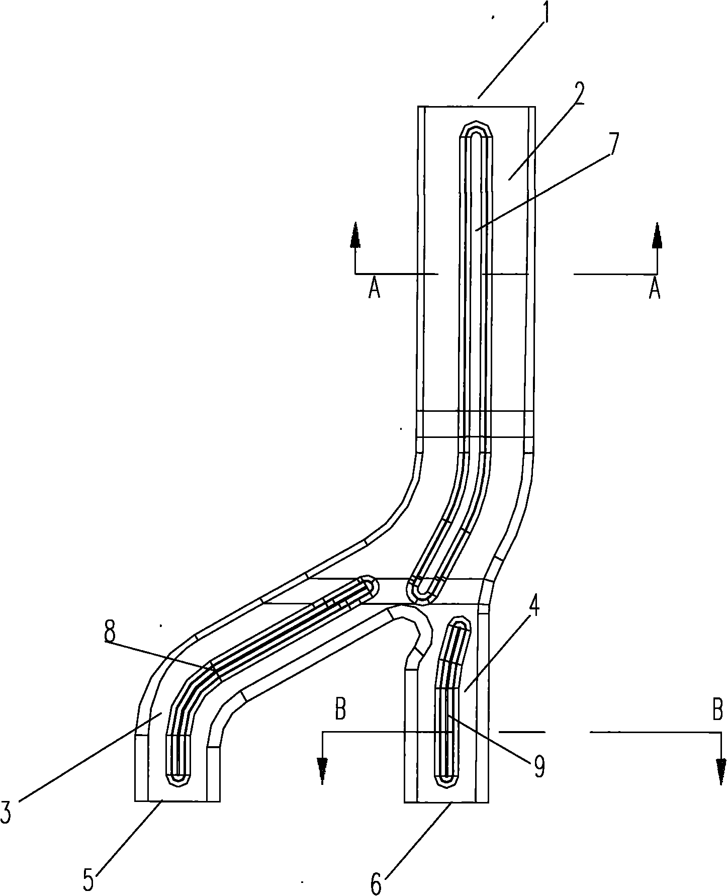 Return air duct and refrigerator with same