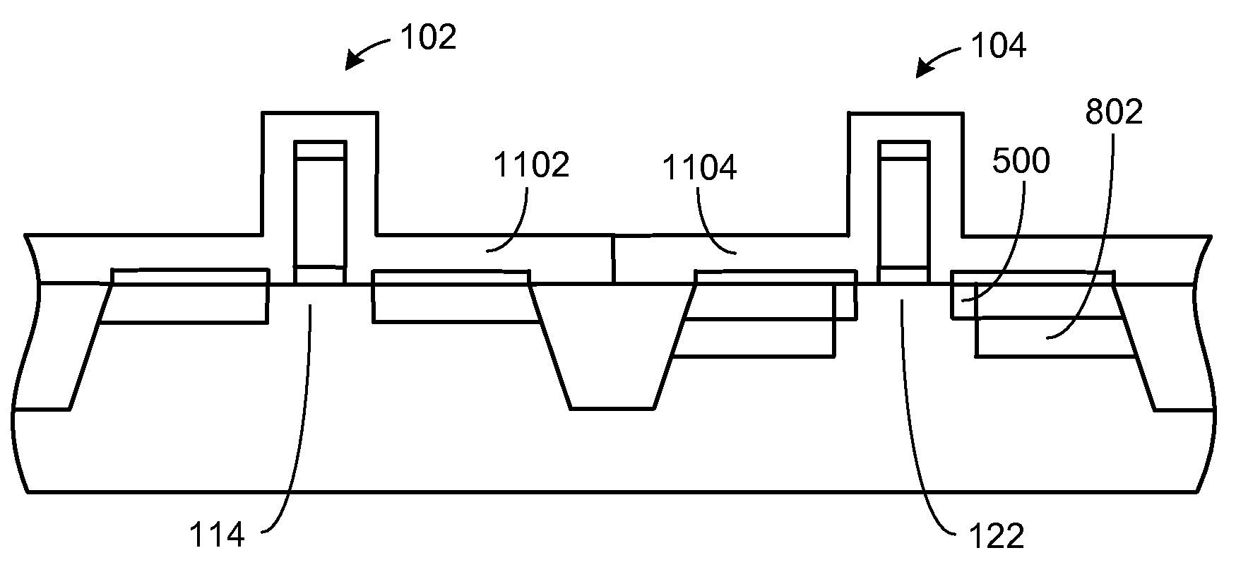 Integrated circuit system employing a condensation process