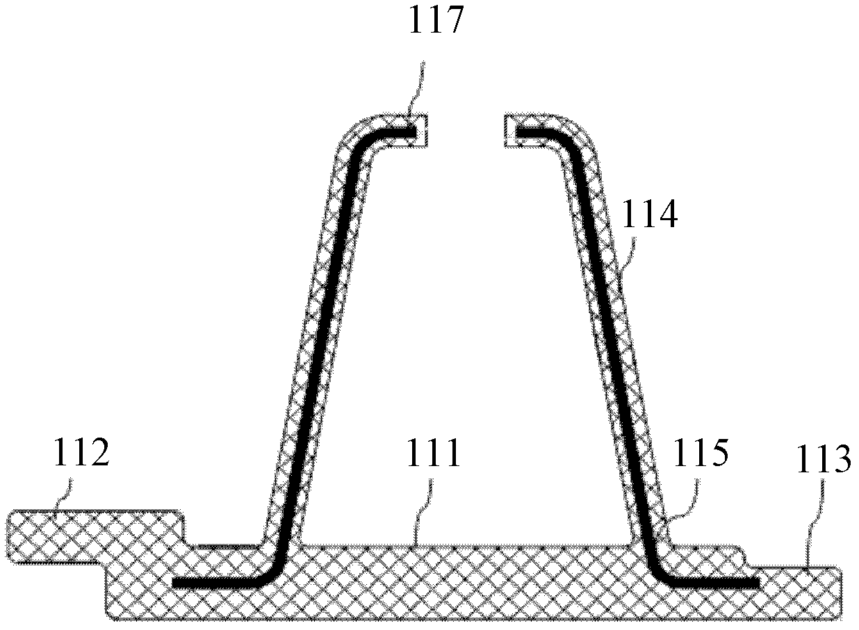 Reinforced thermoplastic composite structure wall pipe and strip and complete-set production device thereof