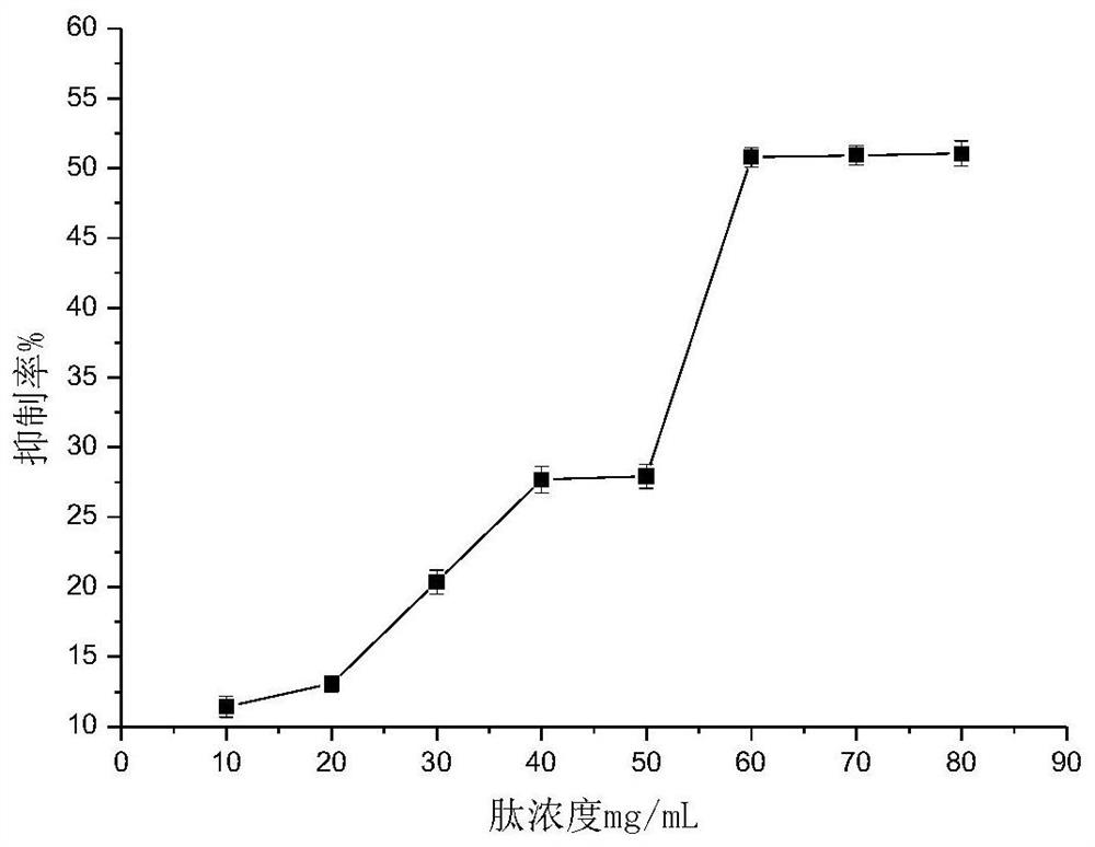 A kind of quinoa peptide and its preparation method and application