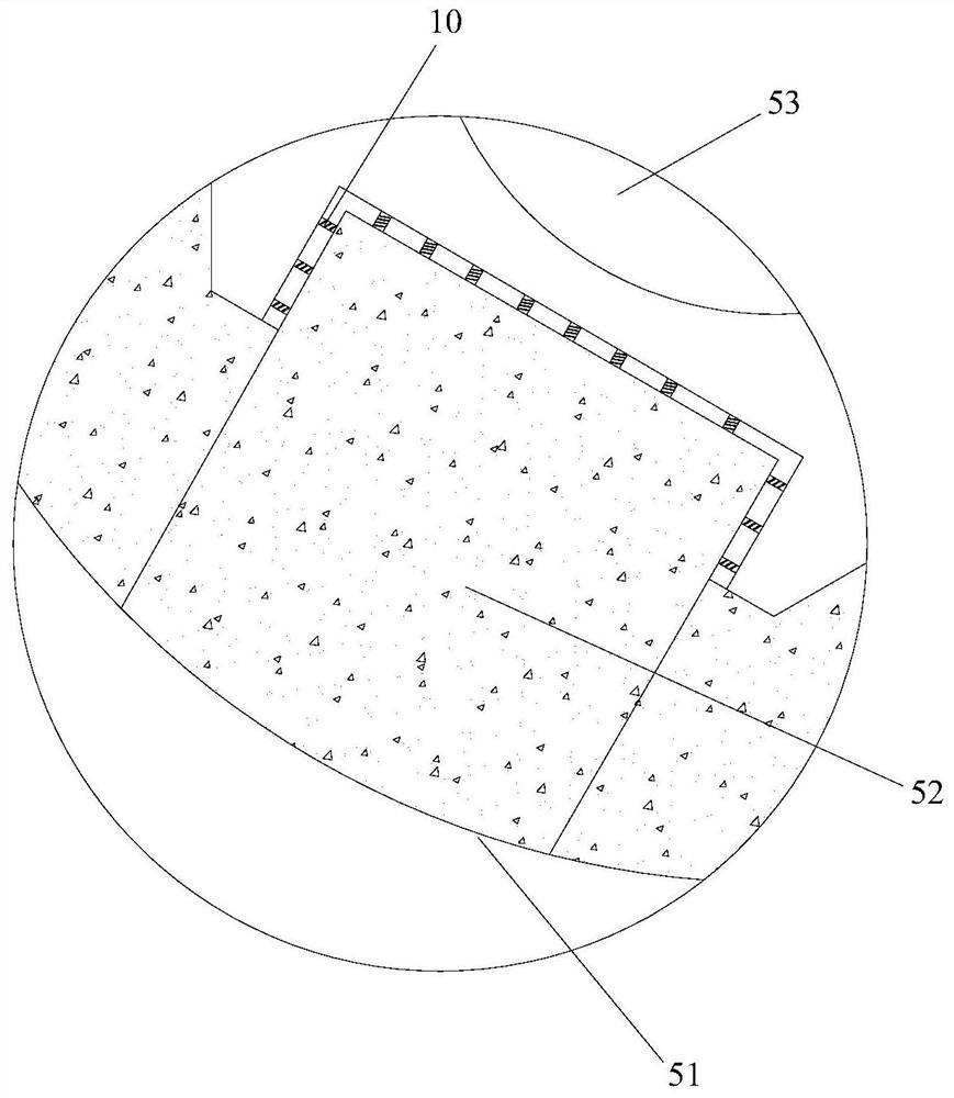 A prefabricated concrete building connection structure