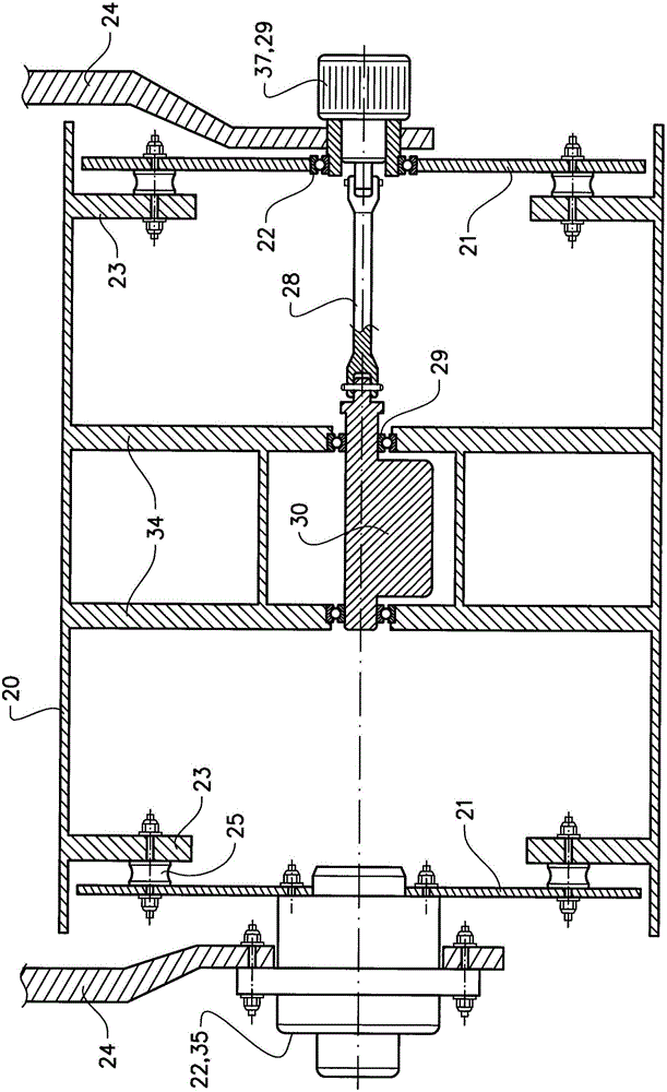Hydraulic system for driving a vibratory mechanism