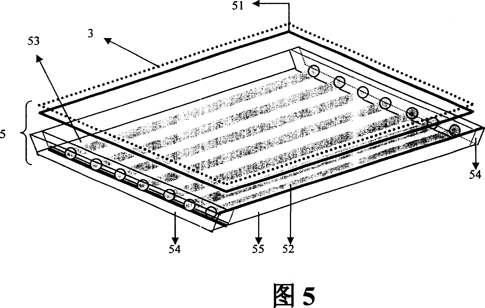 Multi-layer light refraction and diffusion element and backlight module using the same