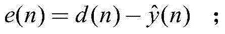 Proportional affine projection echo elimination method based on coefficient difference