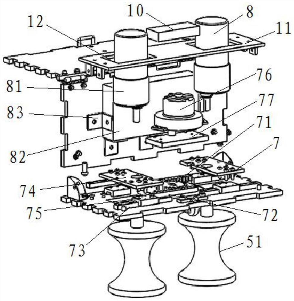 Device for disinfecting environment in corridor