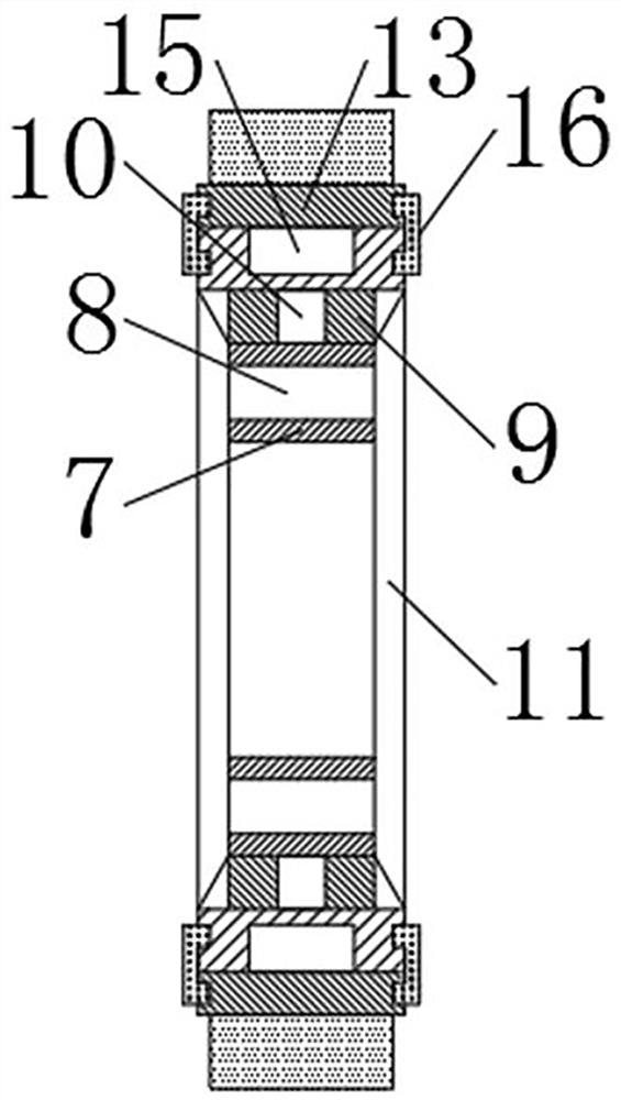 Tightly-connected anti-deviation excavator driving wheel structure