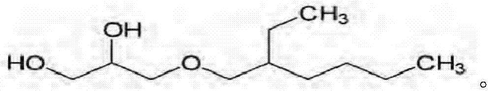 Synthetic method of 3-[2-(ethylhexyl)oxyl]-1,2-propandiol