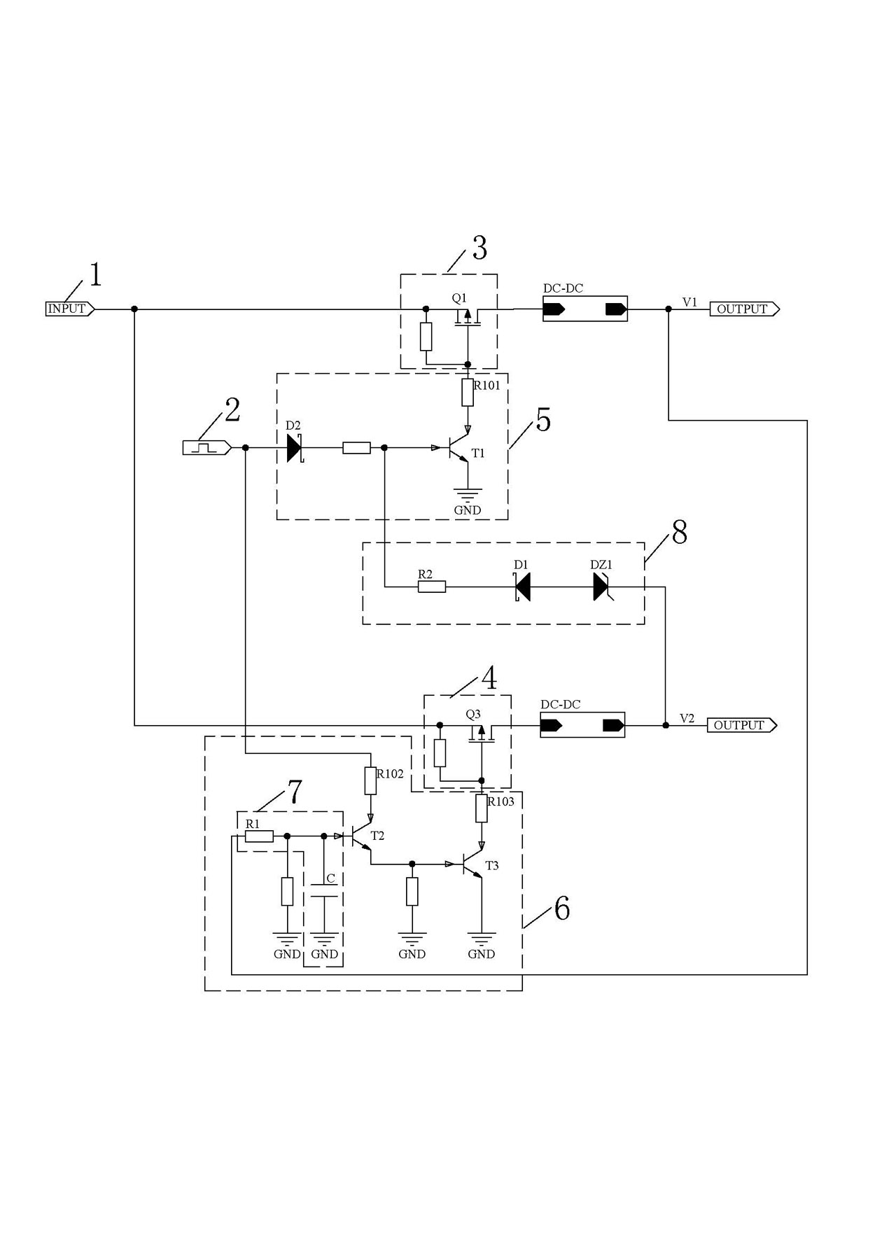 Time sequence control circuit and control method thereof