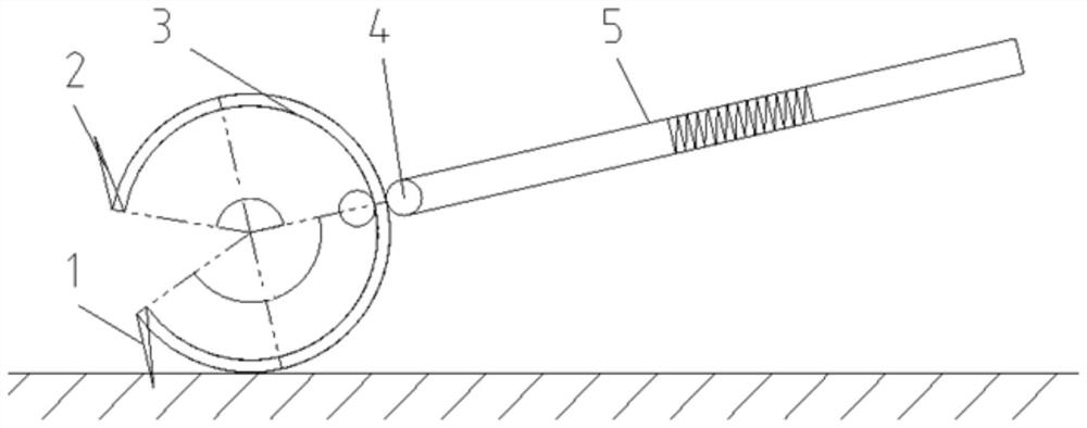 Concrete ground surface finishing and roughening device and construction method