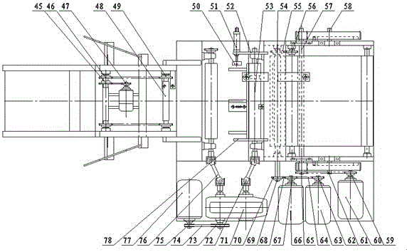 Unmanned veneer rotary cutting machine