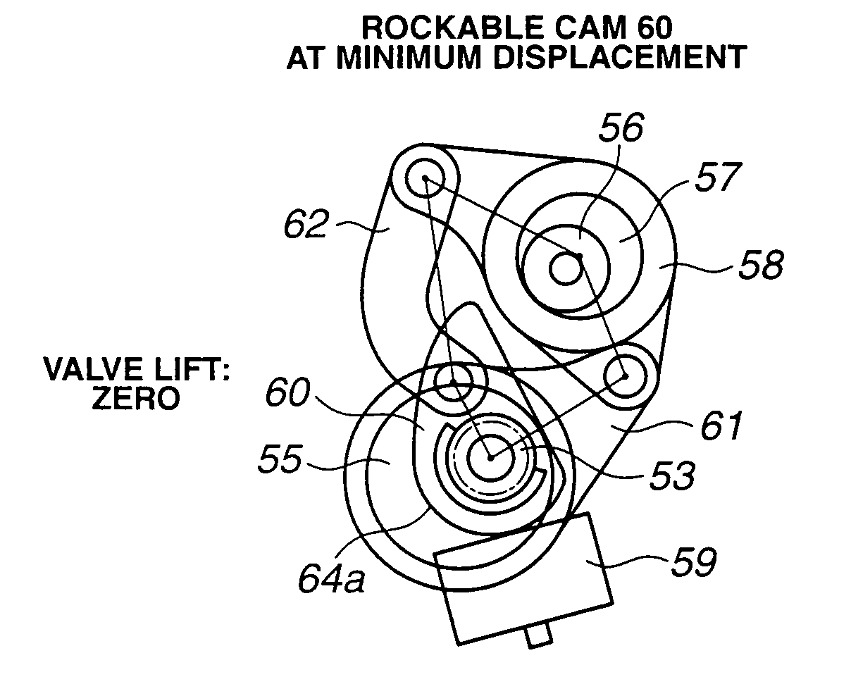 Variable valve control system for internal combustion engine