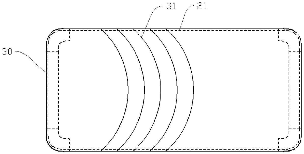 Mold, shell and manufacturing method of texture on curve shell