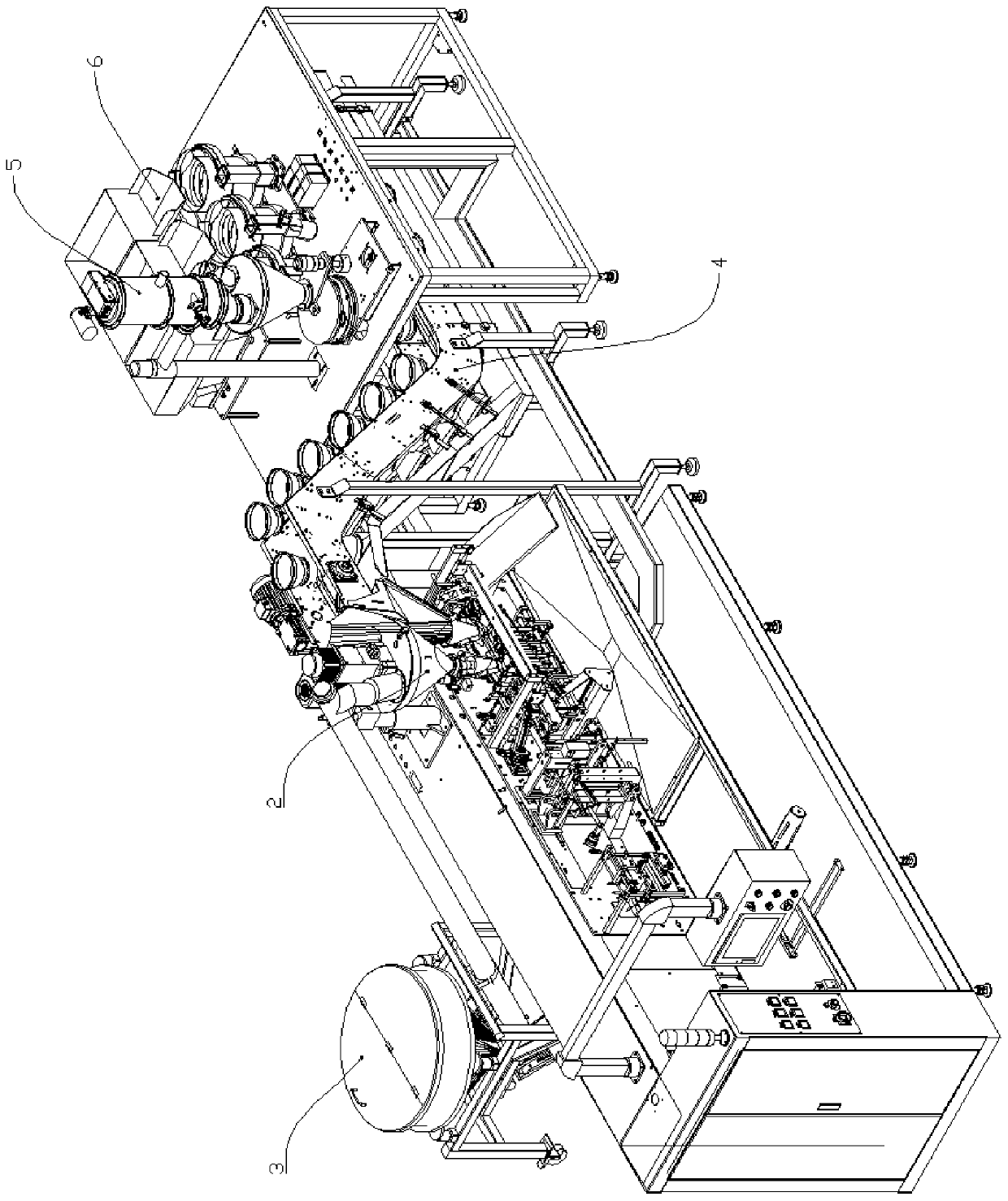 Quantitative horizontal packaging machine