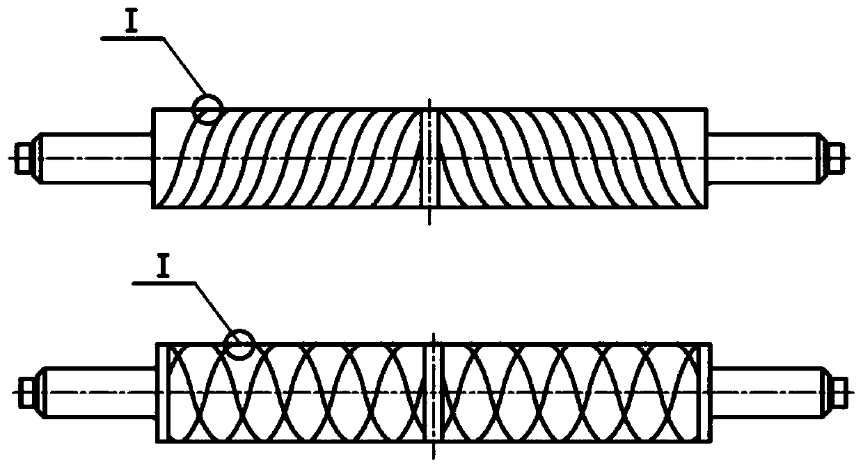 Deviation preventing roller and deviation preventing system formed same