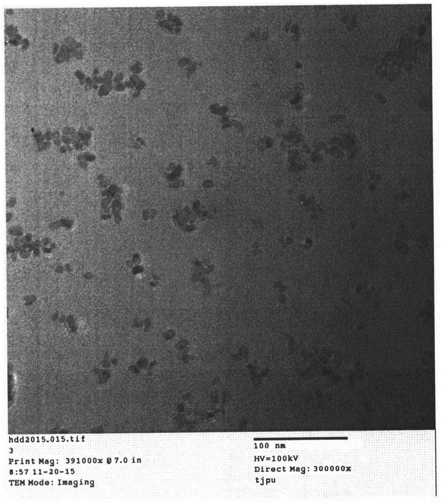 Method for directly preparing stannic oxide nano-particles by using metallic tin