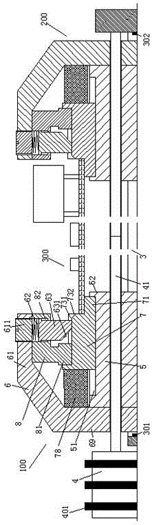 Installing locking device used for circuit board and with limiting and cooling functions