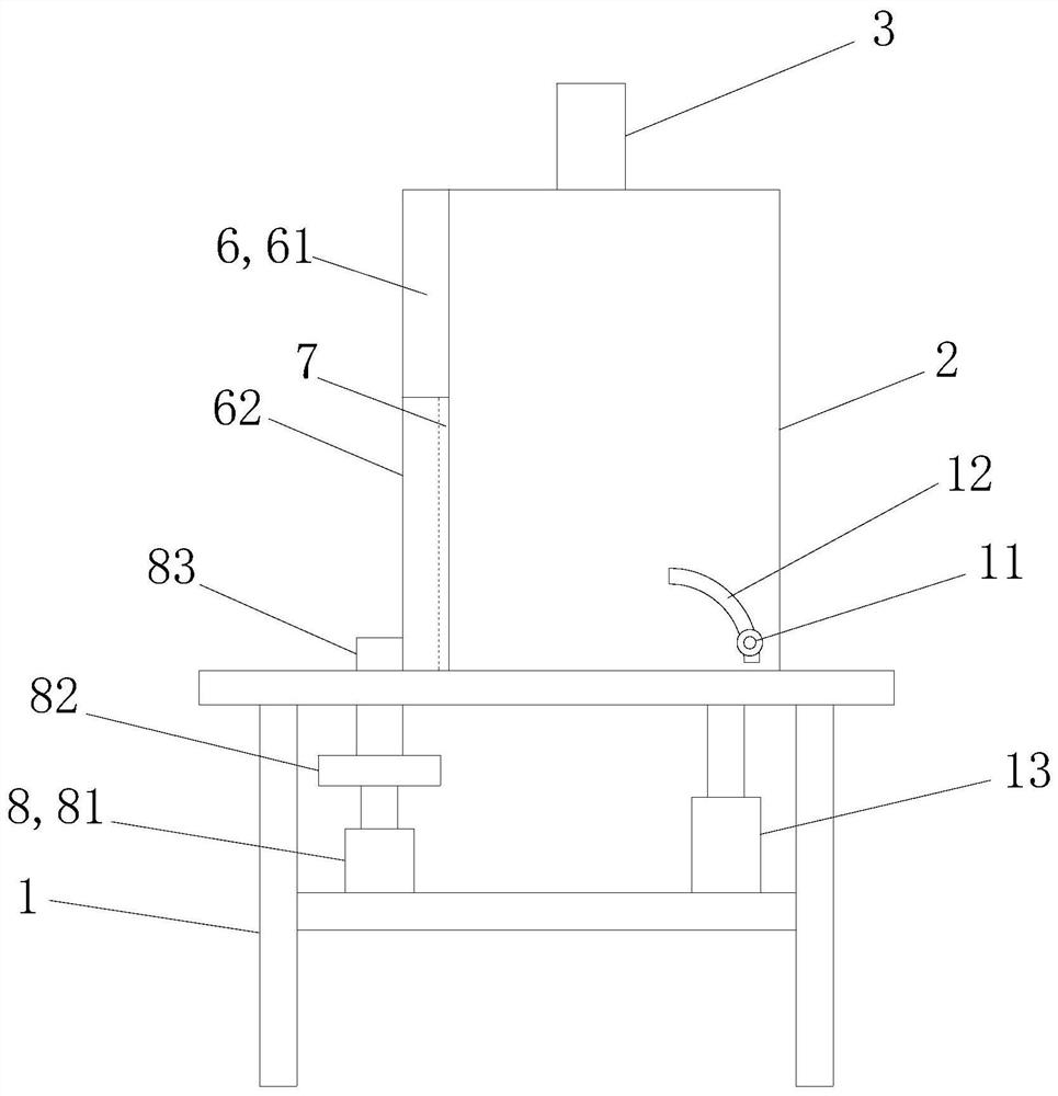 Garbage compression treatment equipment