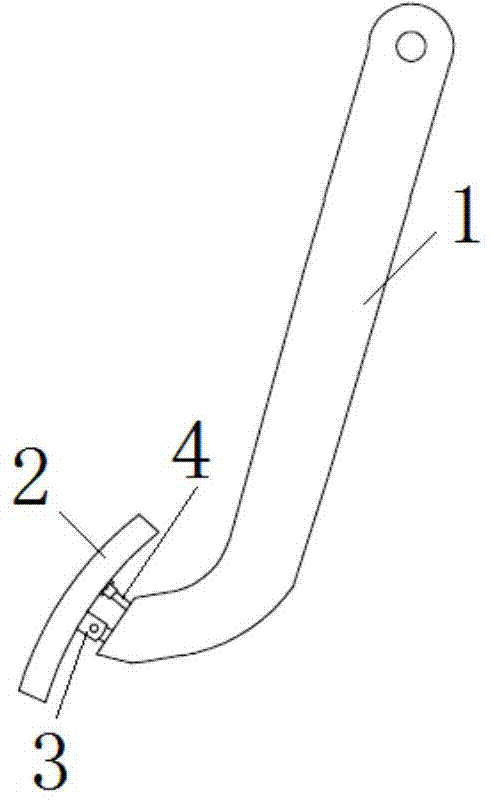 Automobile brake pedal structure