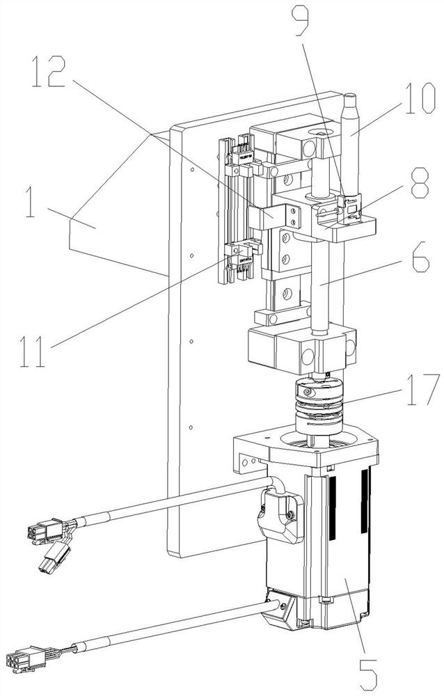 Camera module pressure test structure