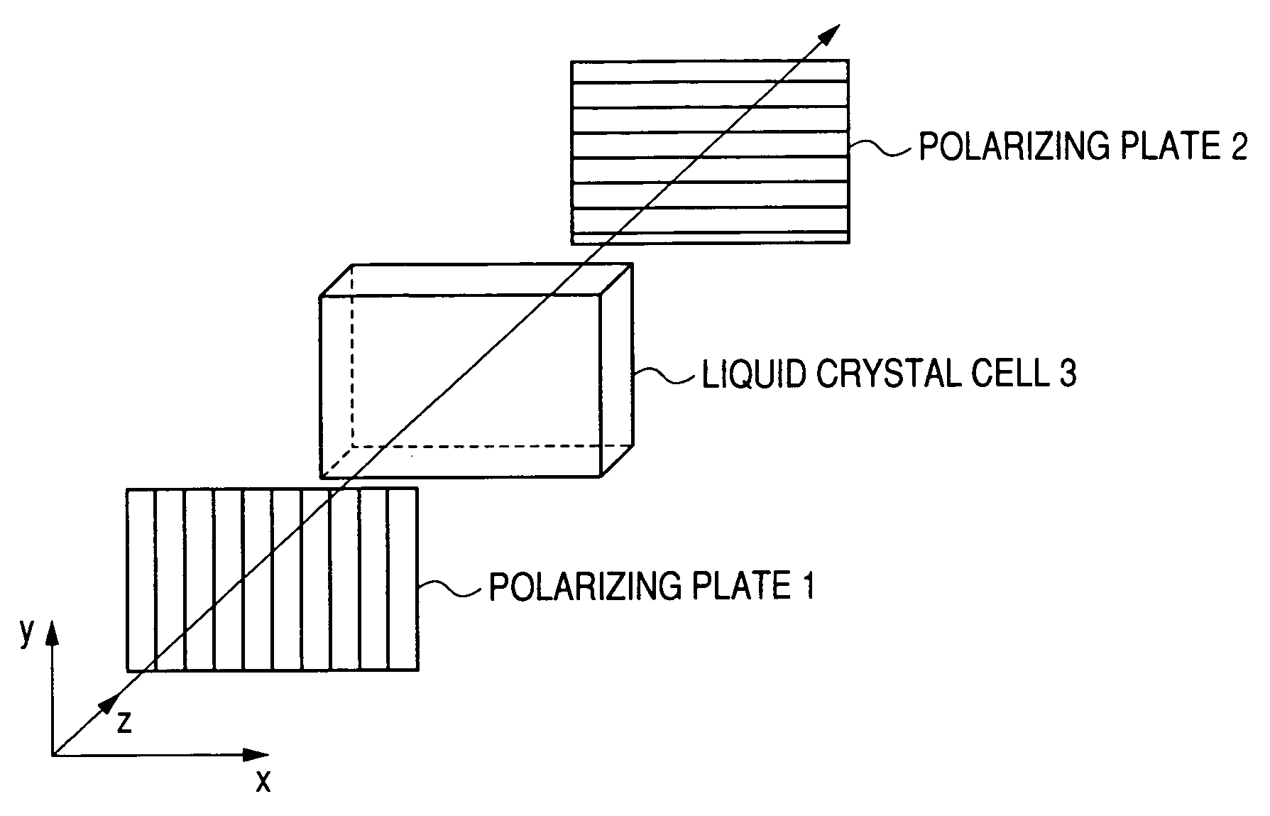 Optical resin film and polarizing film and liquid crystal display device using the same