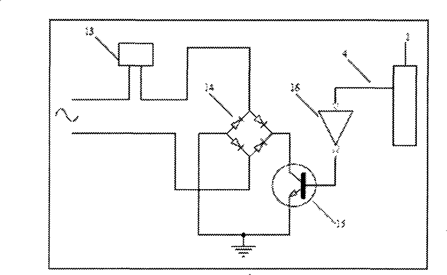 Electric fan speed governing control system and method
