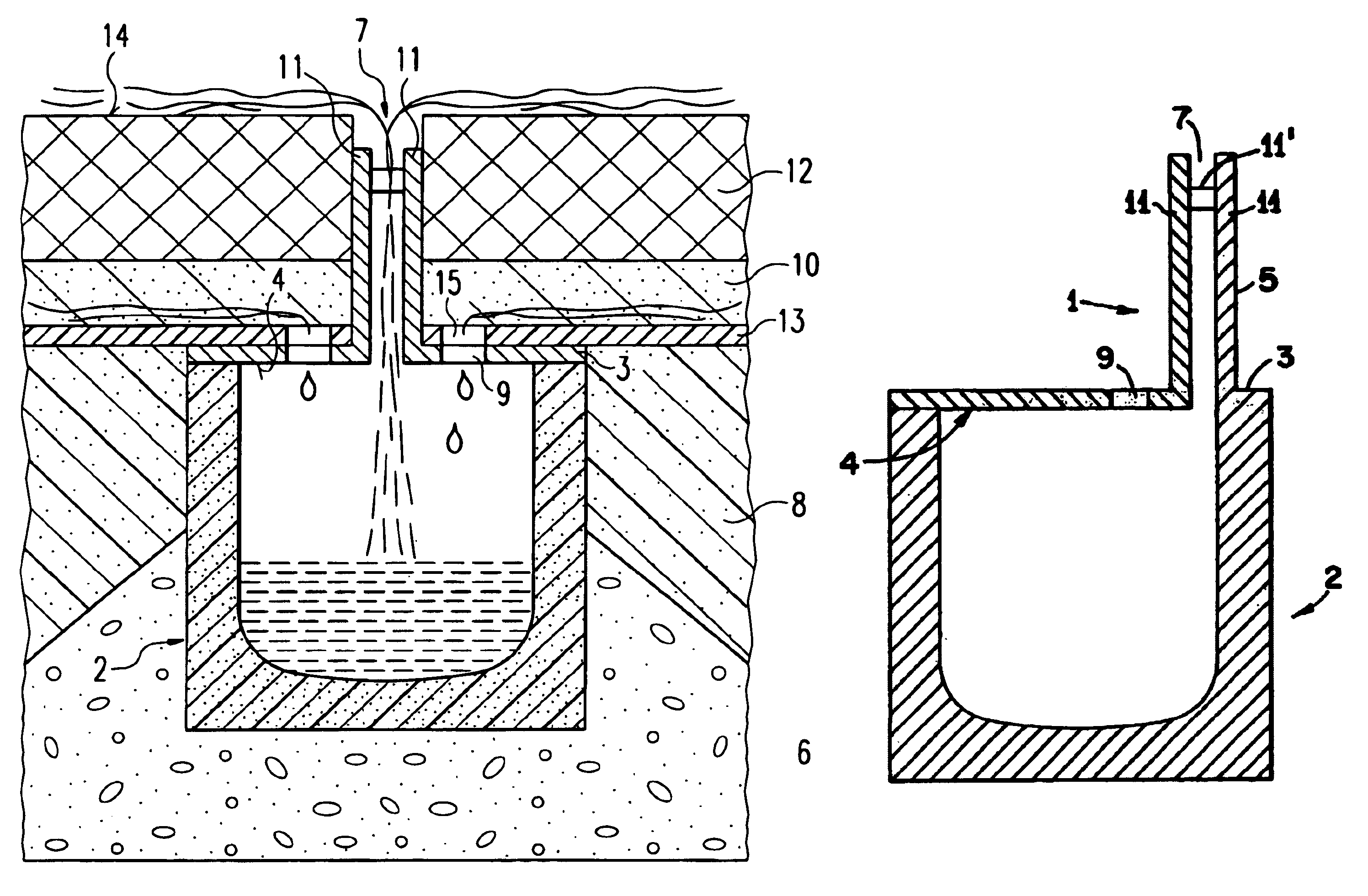 Cover for a drainage arrangement and a method of producing such an arrangement