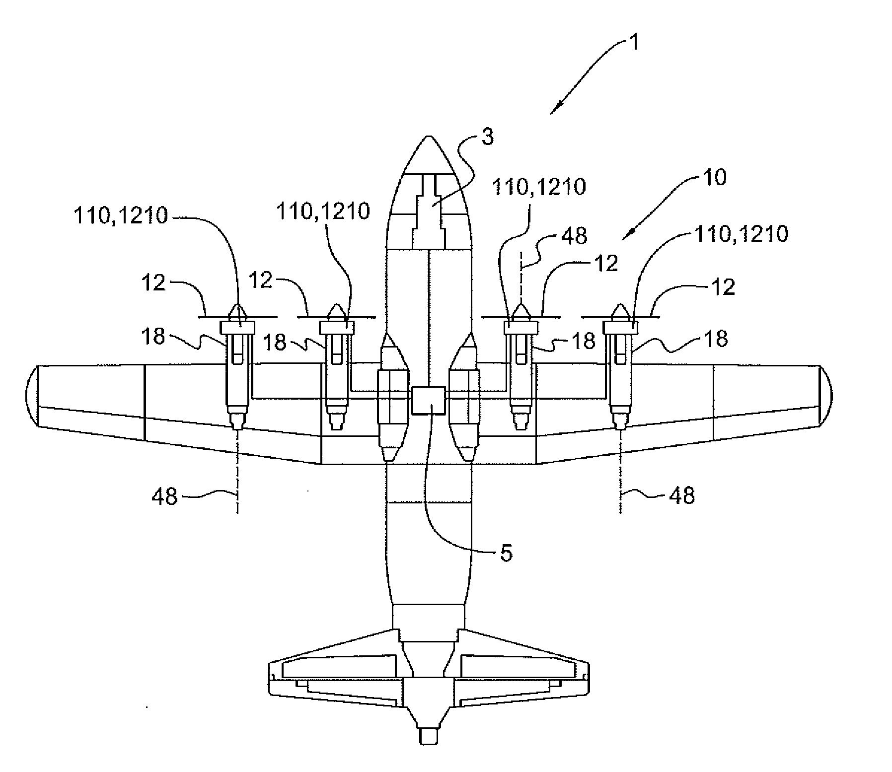 Aircraft propeller balancing system