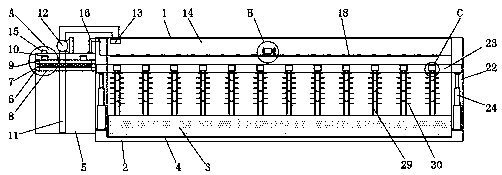 Automatic water supply device for plant planting