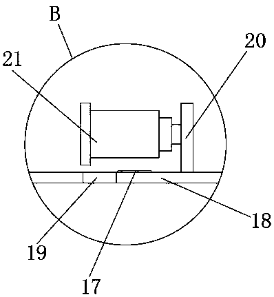 Automatic water supply device for plant planting