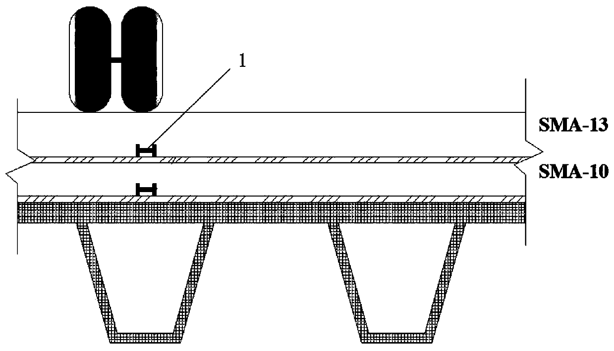 Method for establishing an asphalt pavement asphalt layer on-site modulus main curve