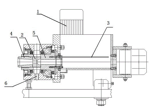 Rotation wire drawing die box and using method thereof