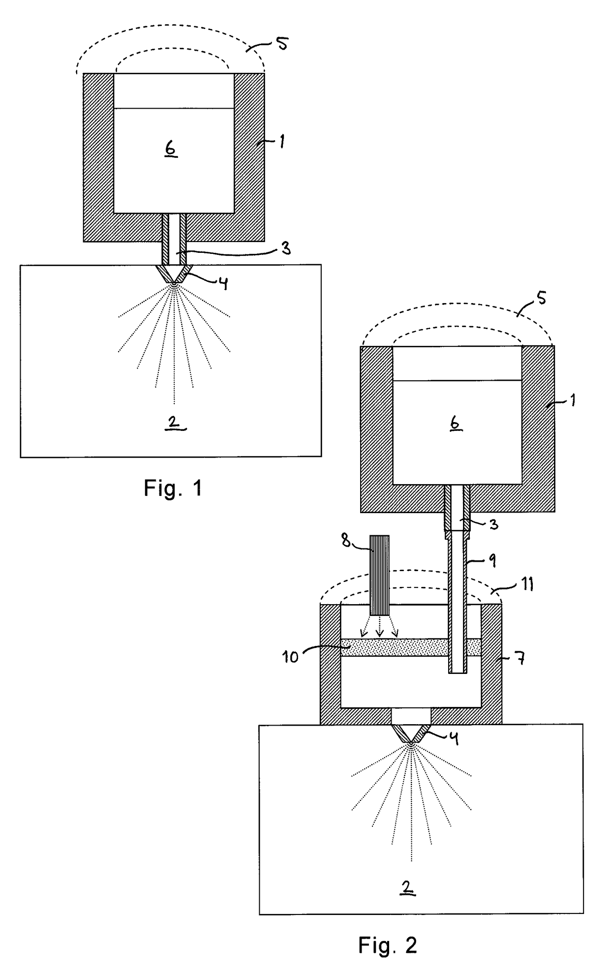 System for metal atomisation and method for atomising metal powder