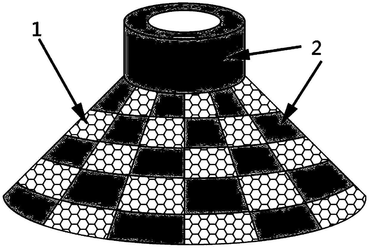 A preparation method of porous network ceramics reinforced steel-based composite crushing wall