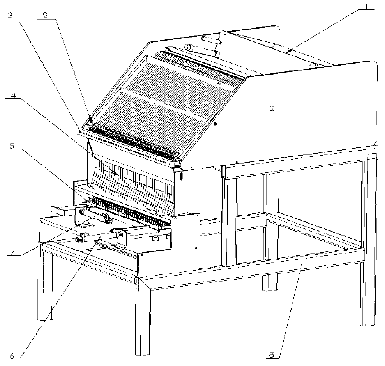 Tube drawing bench