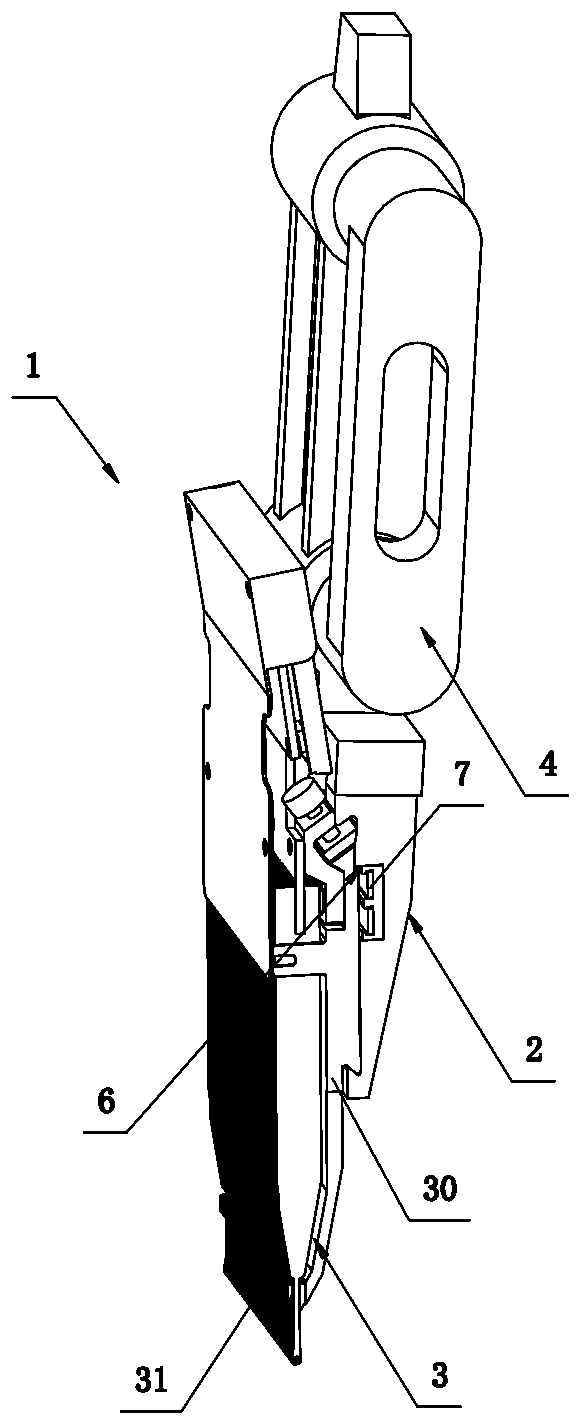 Connecting-rope-removing jacquard weaving device