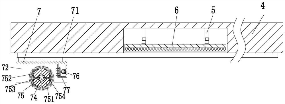 An ecological board surface polishing treatment equipment and treatment method