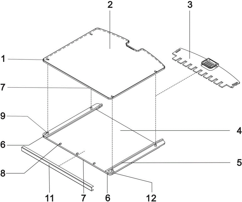 Anti-seepage gel-electrophoresis precast gel shell