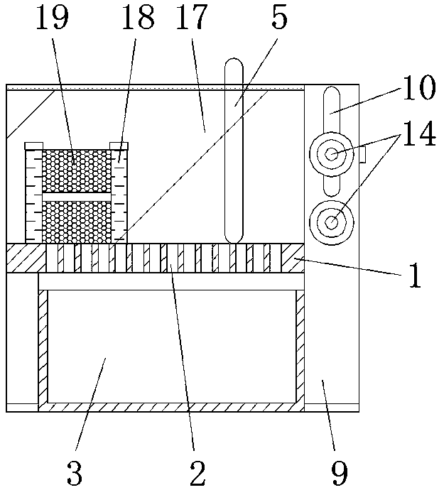 Passivating device for machinery manufacturing