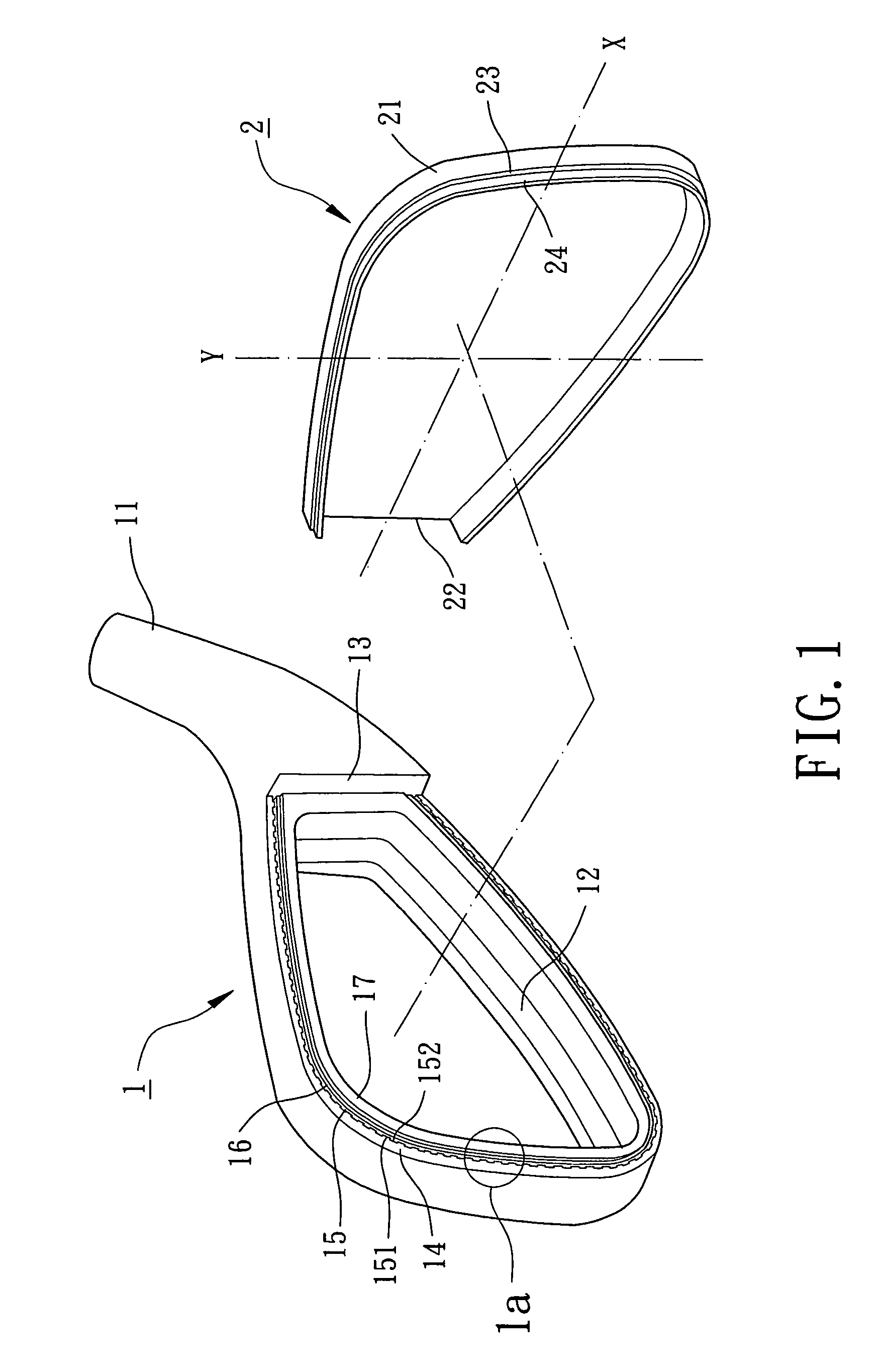 Intensified structure for connecting a golf club head body with a striking plate