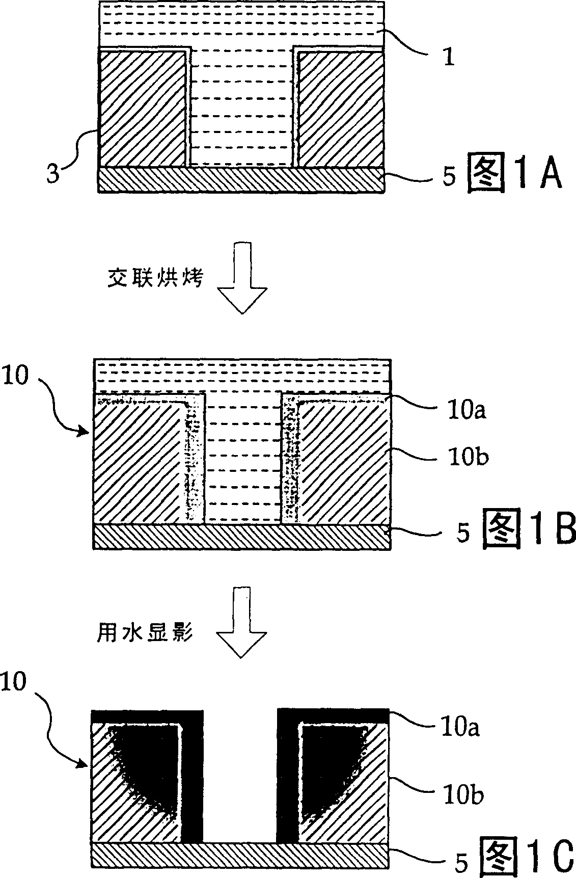 Photoresist pattern thickness-increasing material, photoresist pattern containing it and its use