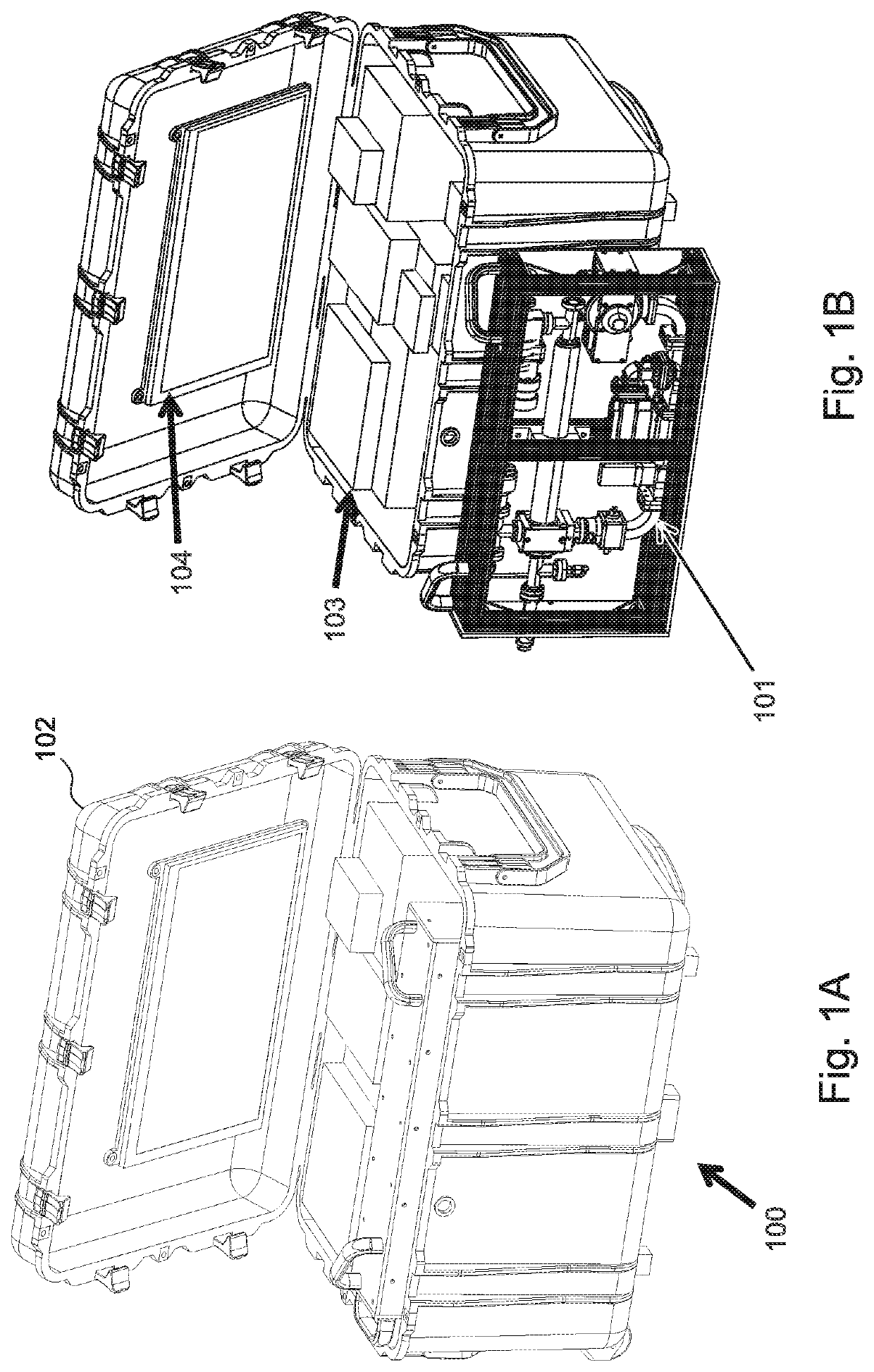 Portable accelerator based x-ray source for active interrogation systems