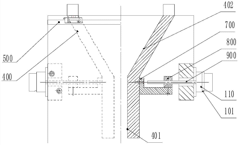 Double-sided asymmetrical-structure flat support membrane and preparation method and application thereof