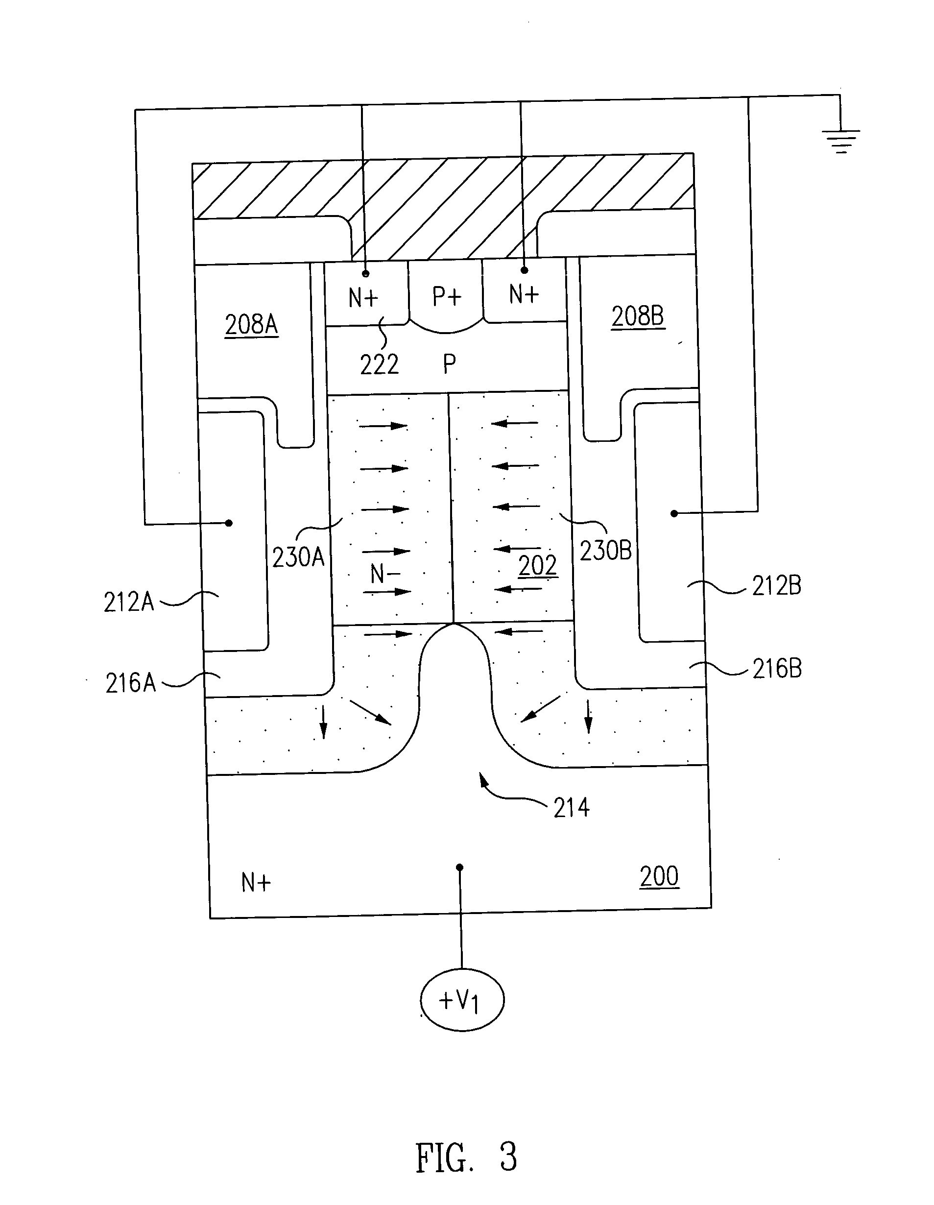 Super trench MOSFET including buried source electrode and method of fabricating the same