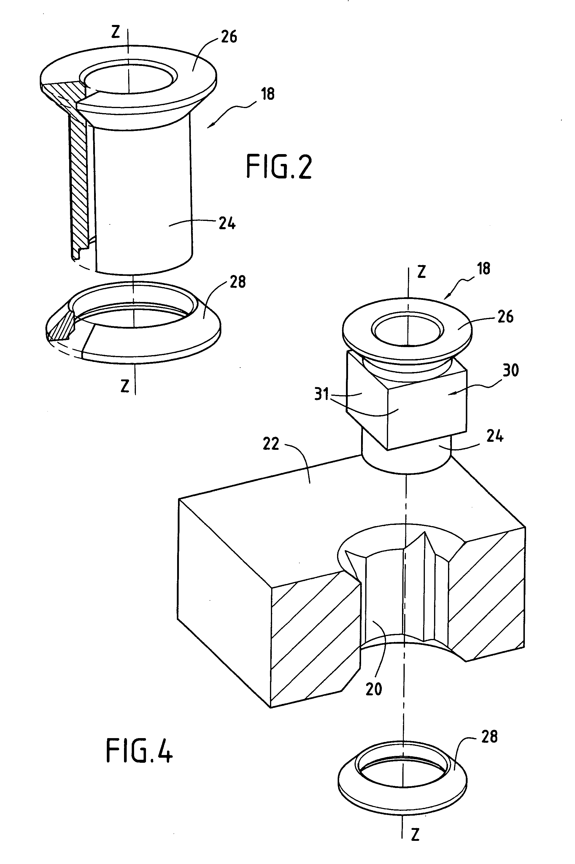 Pivot bushing for a variable-pitch vane of a turbomachine